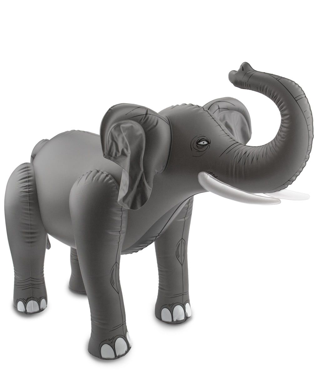 Opblaas olifant 60cm