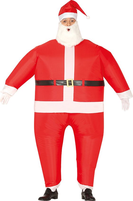 Opblaasbaar Kerstman Pak