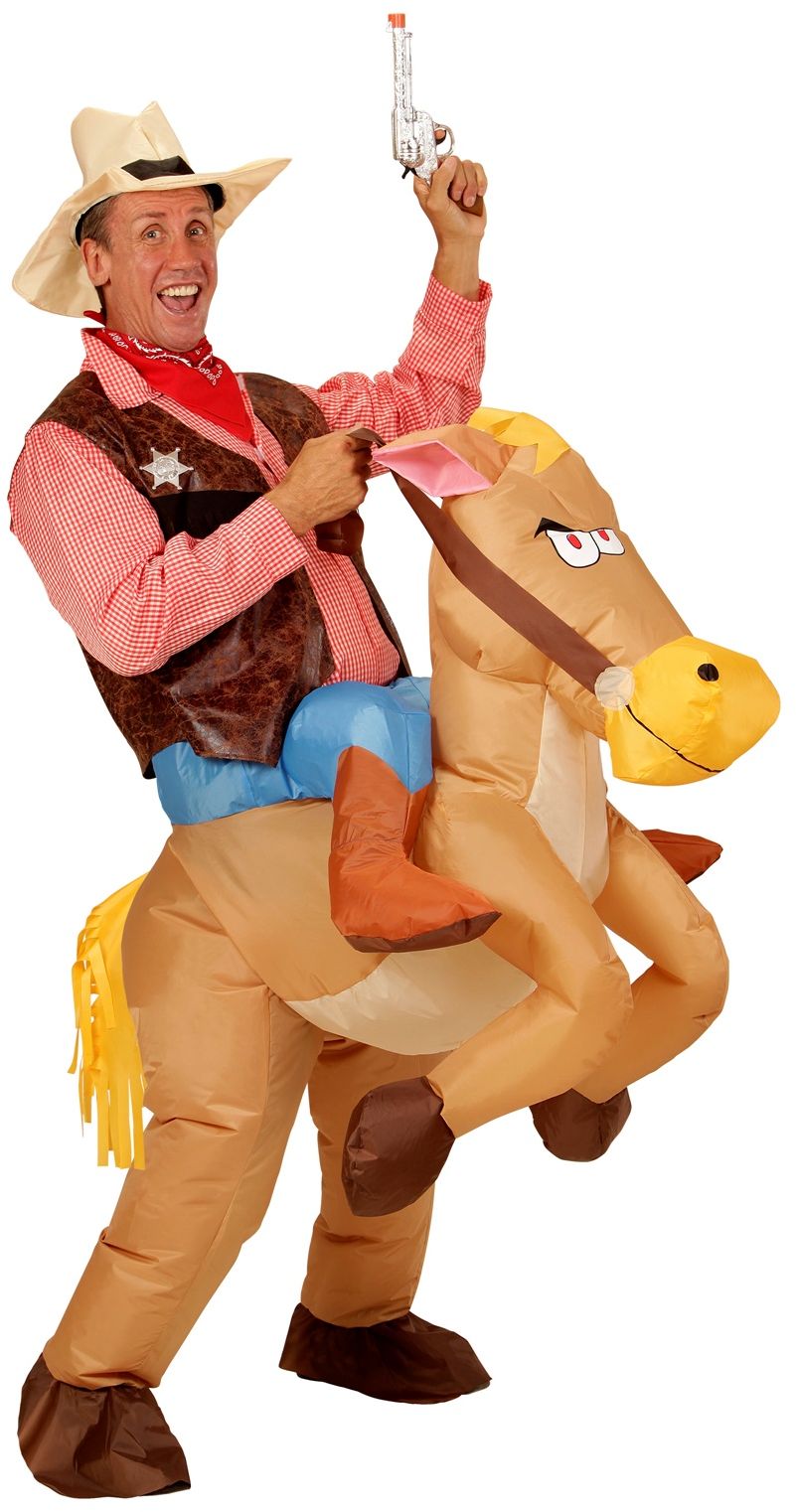 Opblaasbaar Paard Kostuum