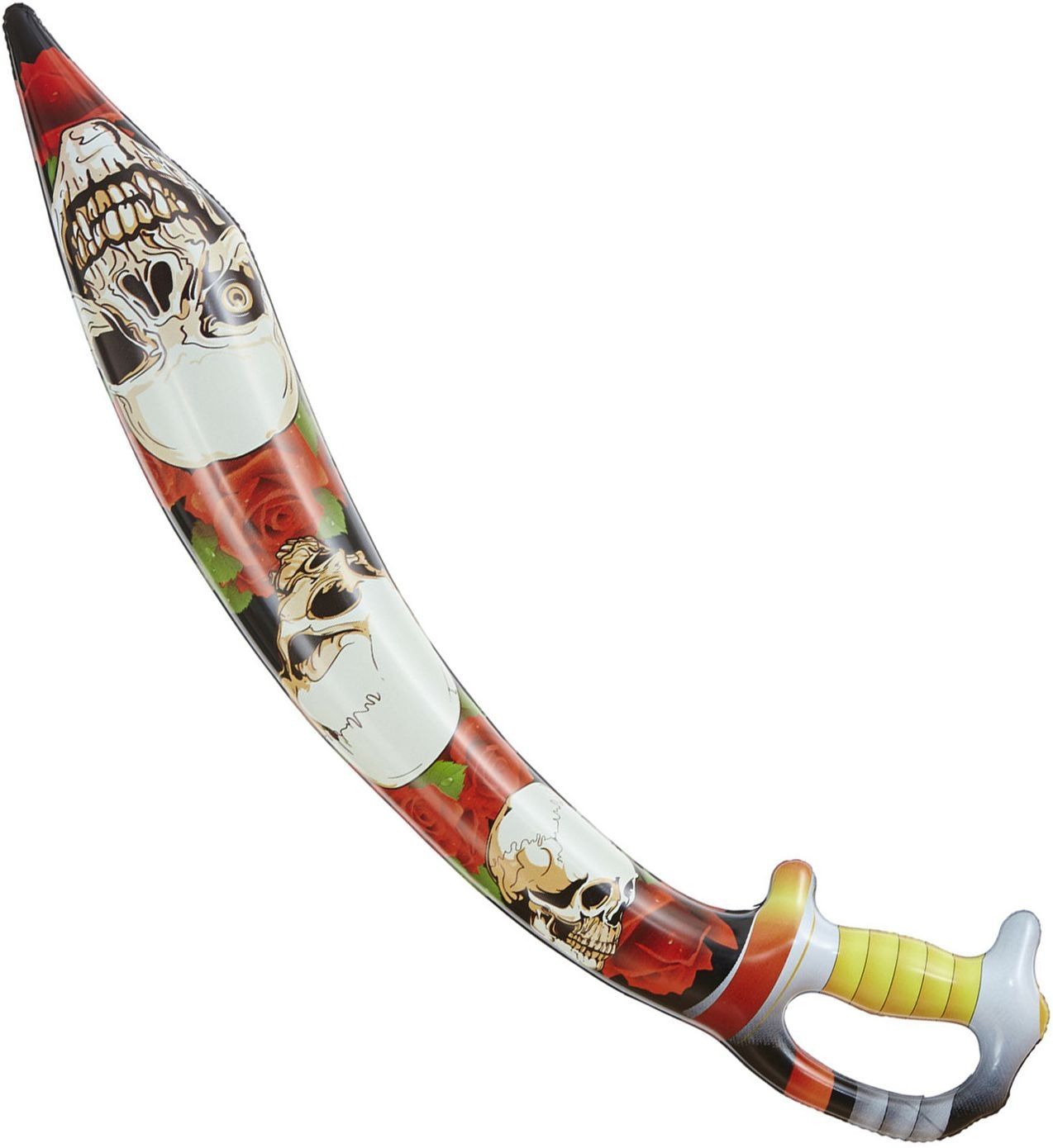 Opblaasbaar Schedel Piratenzwaard