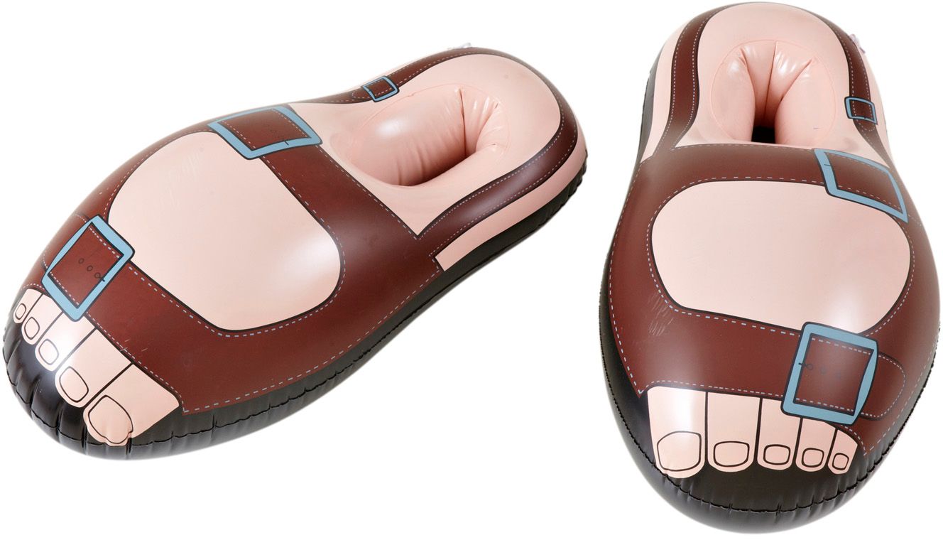 Opblaasbare Bruine Sandalen