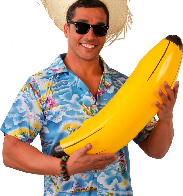 Opblaasbare Gele Banaan