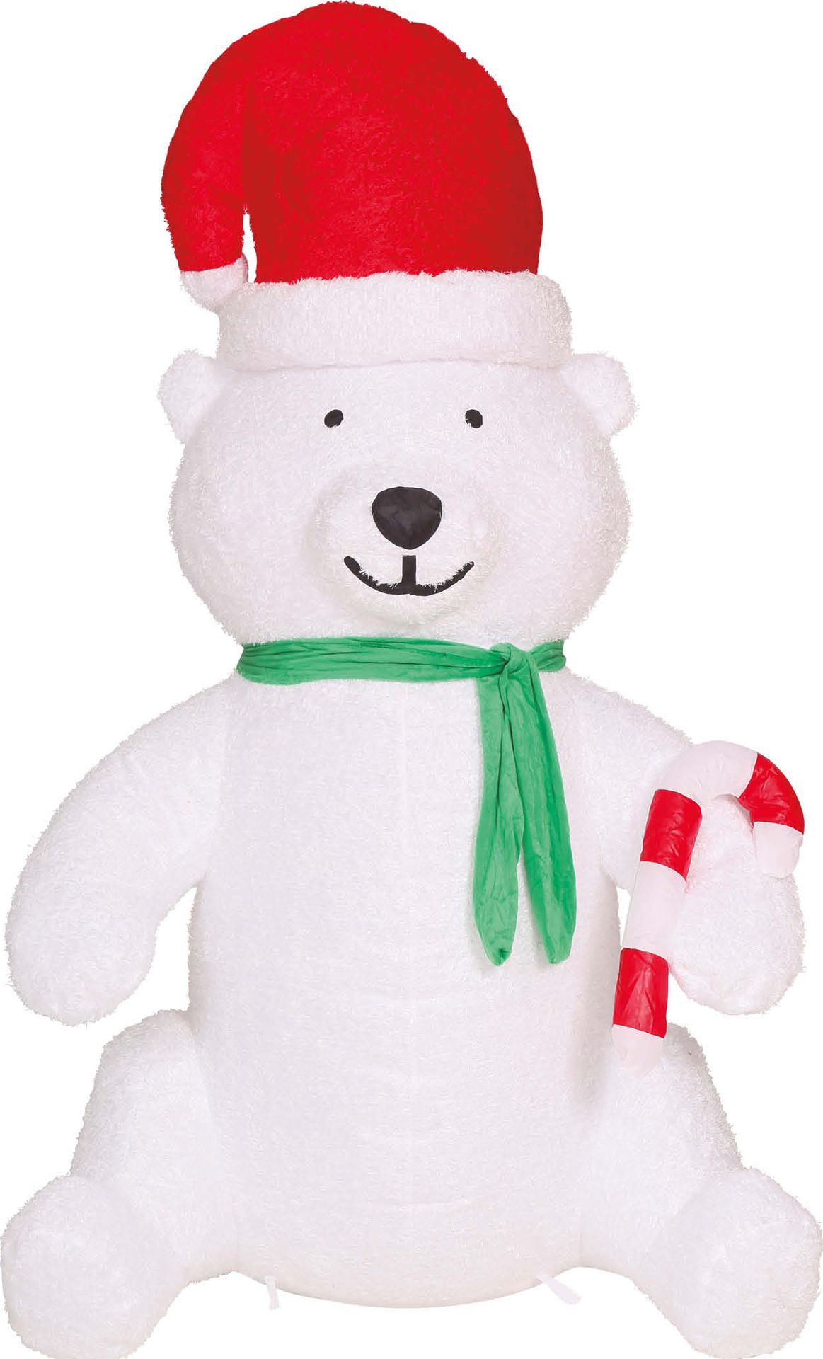 Opblaasbare Kerst Ijsbeer met Verlichting