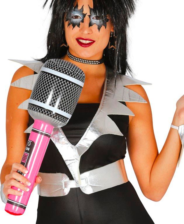 Opblaasbare Popster Microfoon