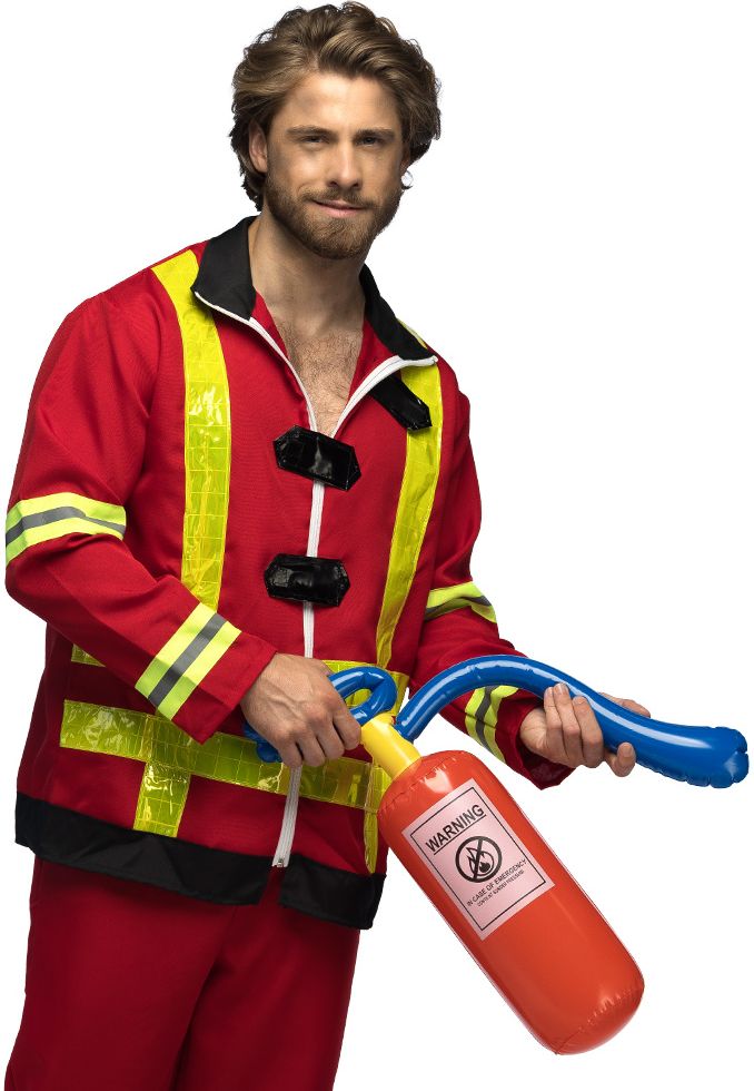 Opblaasbare Rode Brandweer Blusser