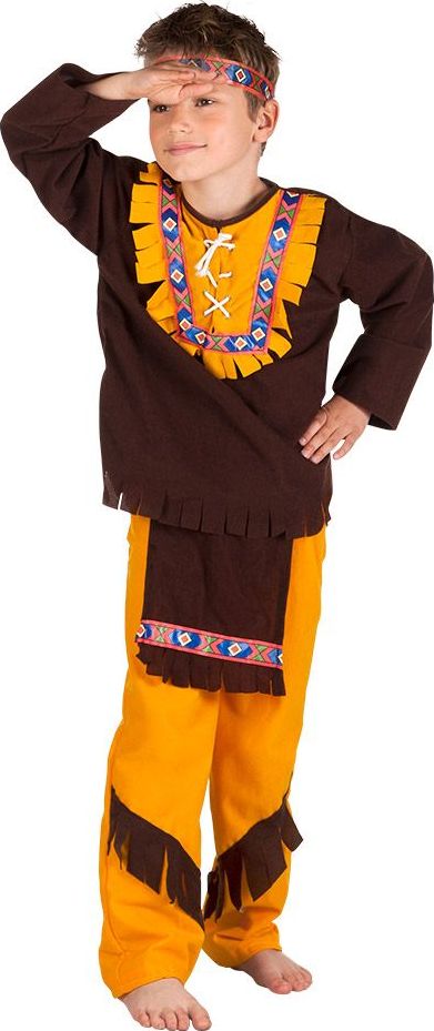 Opperhoofd Indianen Outfit Kind