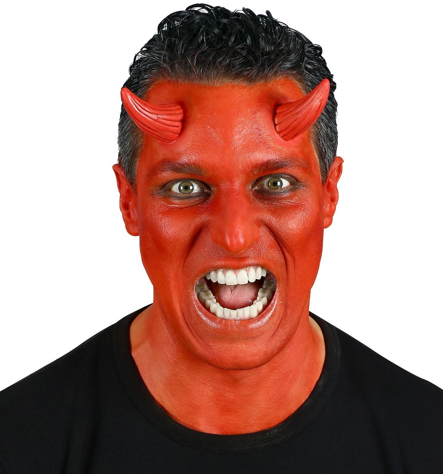 Opplakbare Rode Duivel Hoorntjes