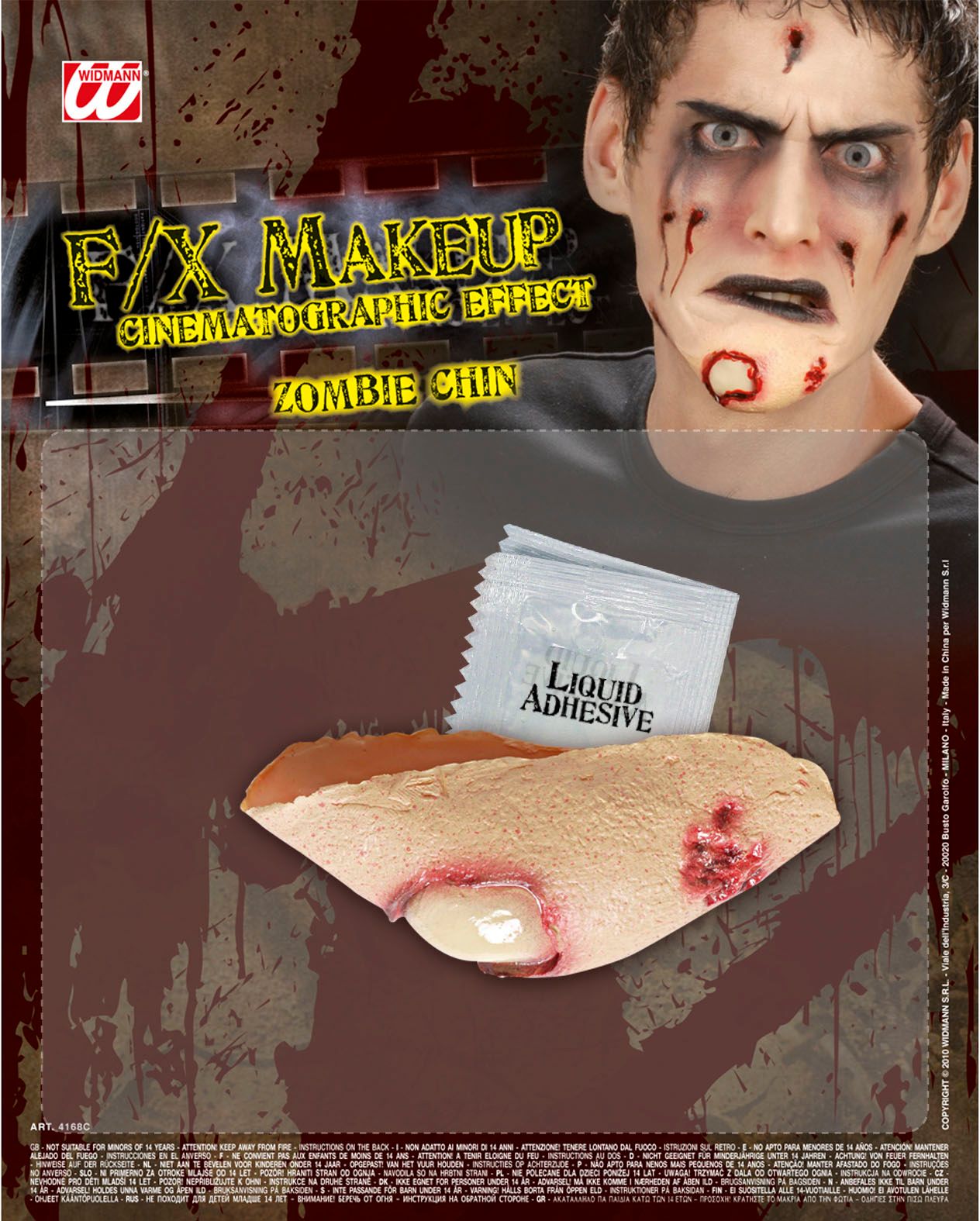 Opplakbare Zombie Kind