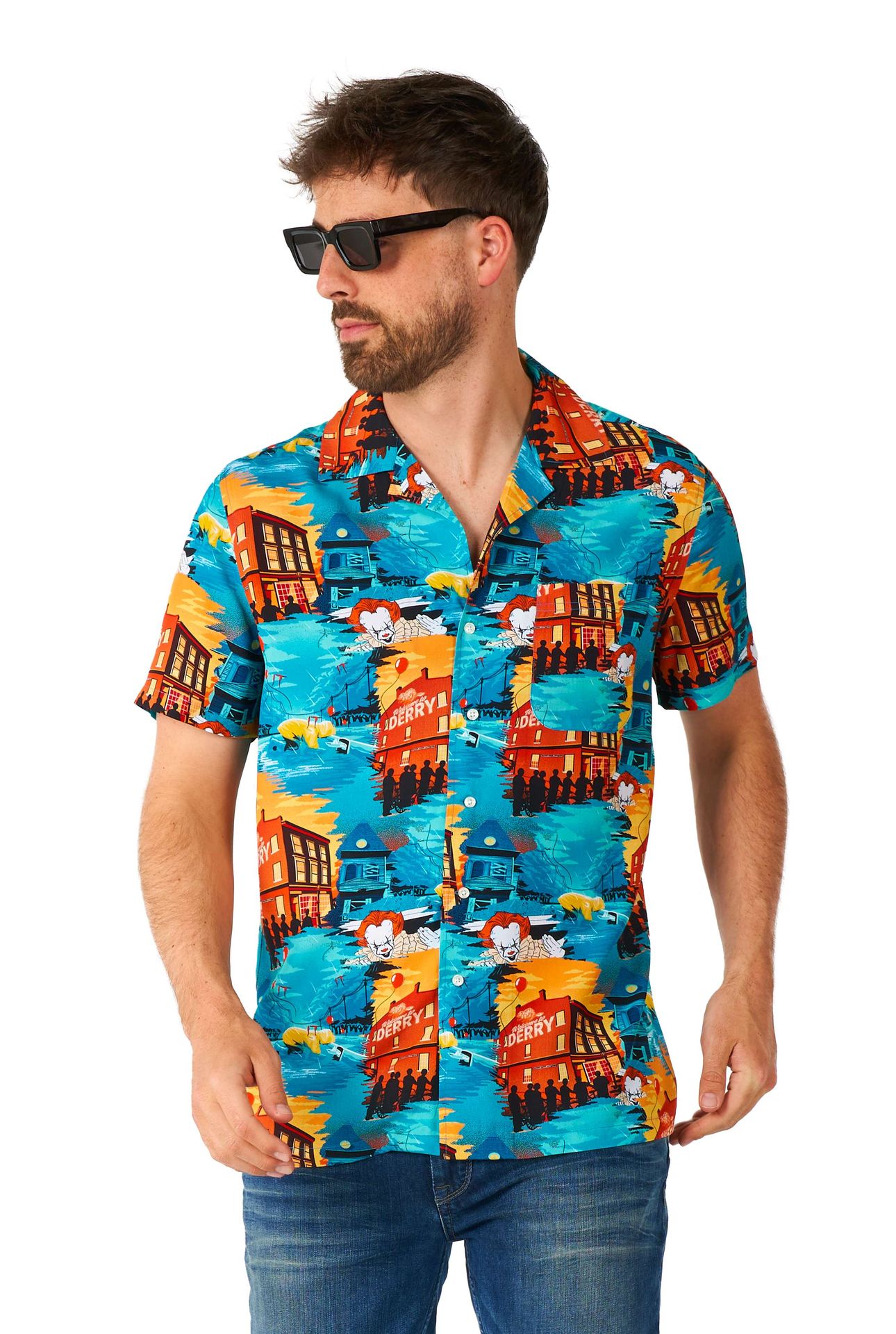 Opposuits Heren Hawaii Blouse It The Movie