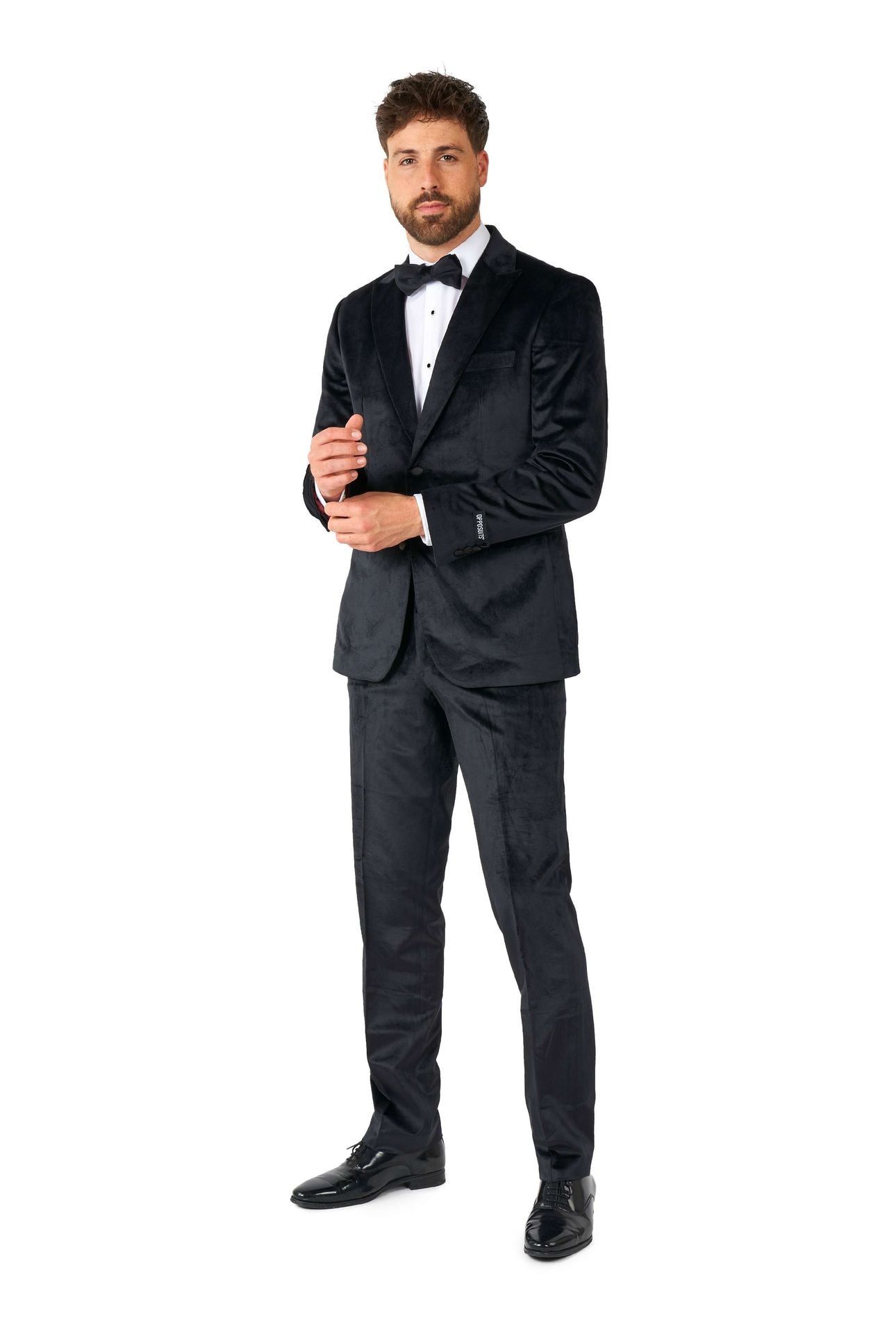 Opposuits Heren Tuxedo Velvet Zwart
