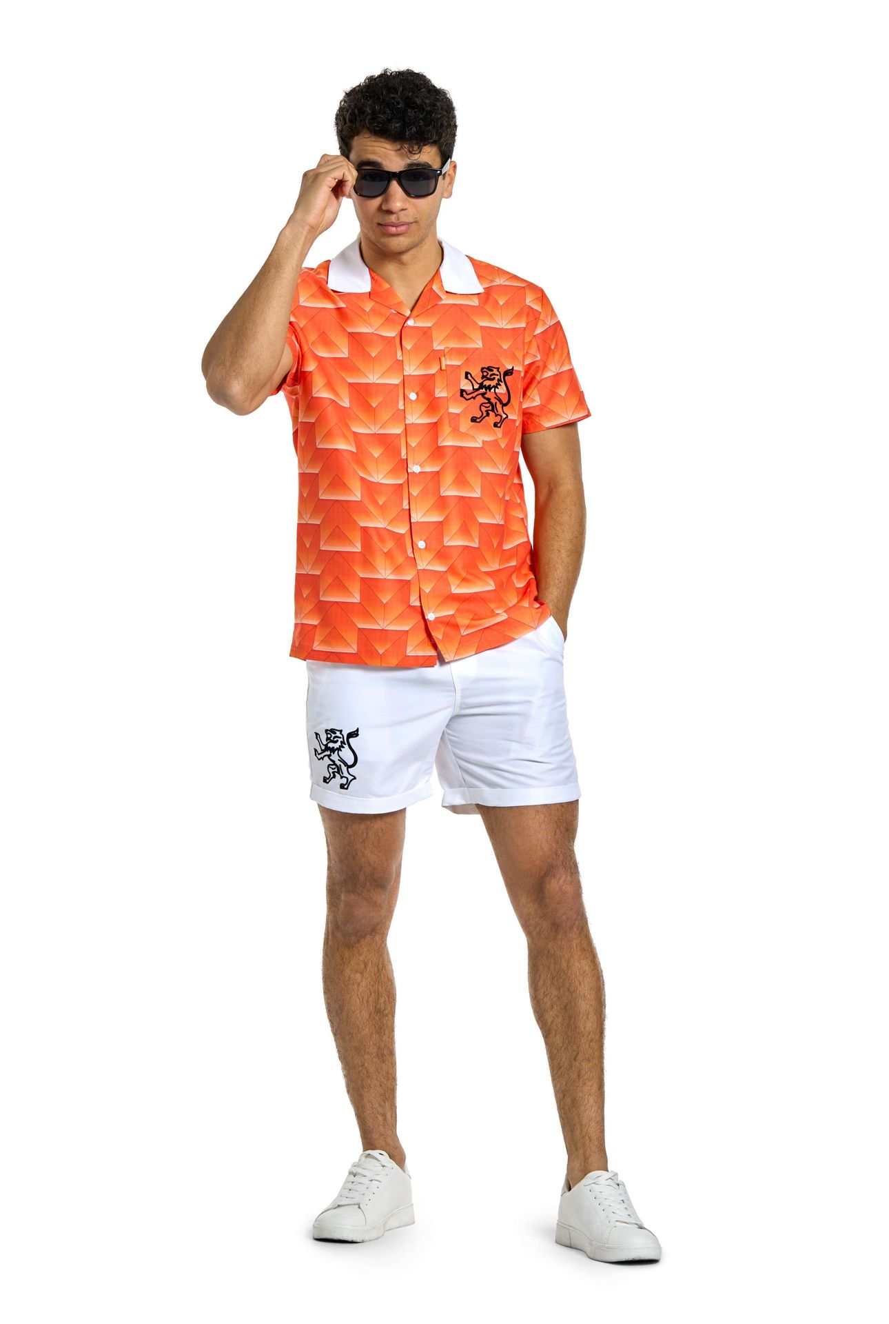 Opposuits Heren Zomer Kostuum Ek'88 Oranje
