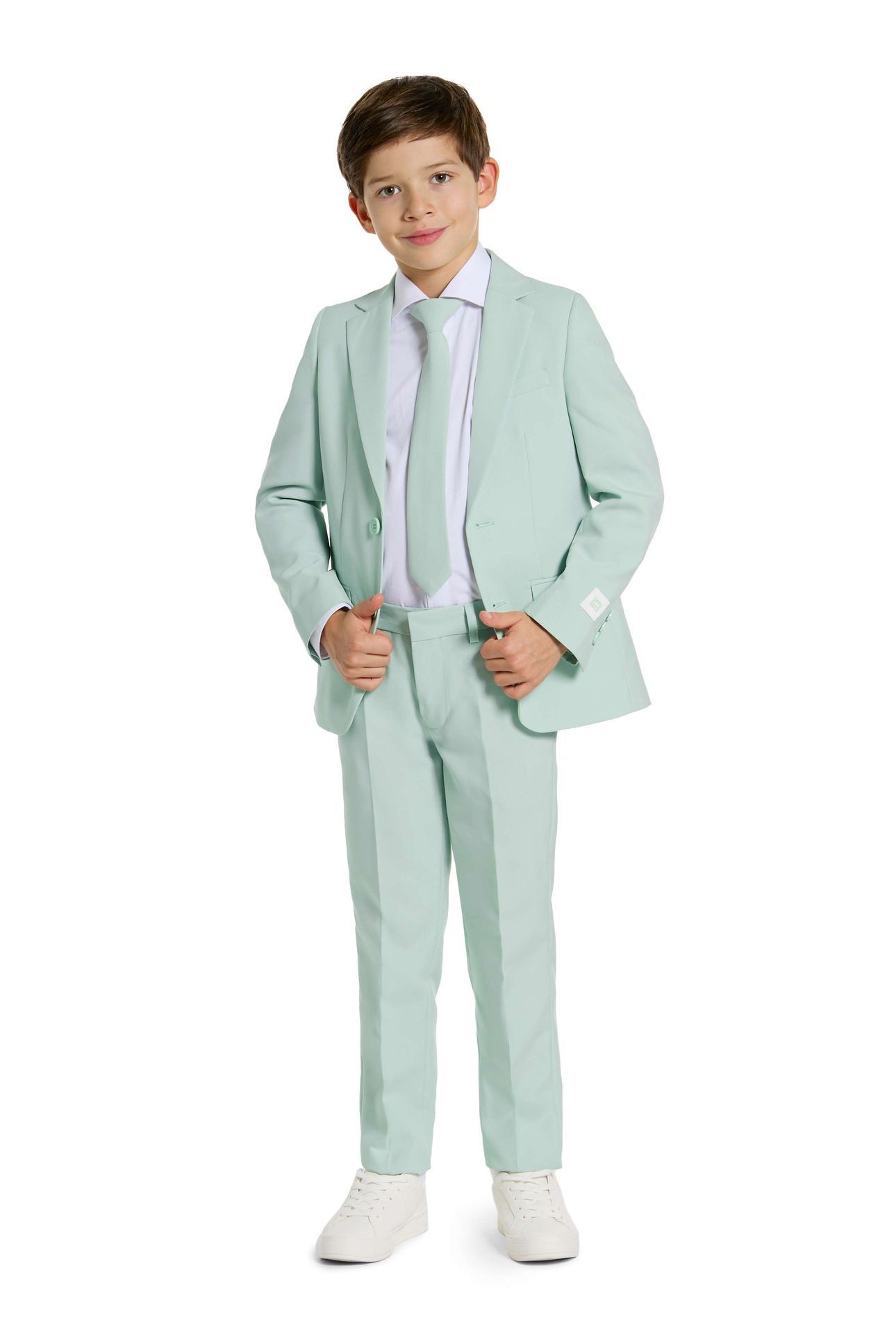 Opposuits Jongens Magic Mint Groen Kostuum