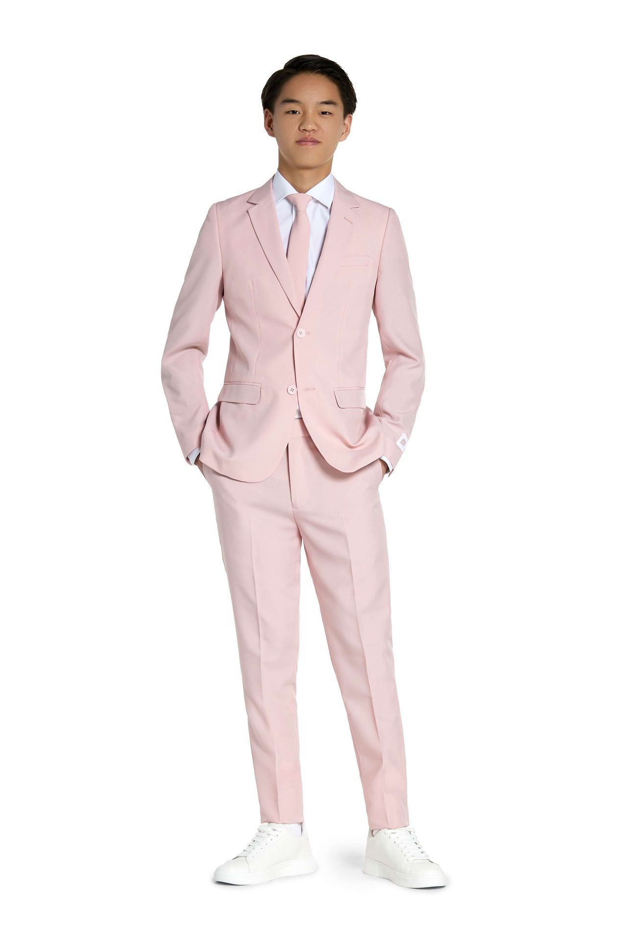 Opposuits Tieners Lush Blush Roze Kostuum