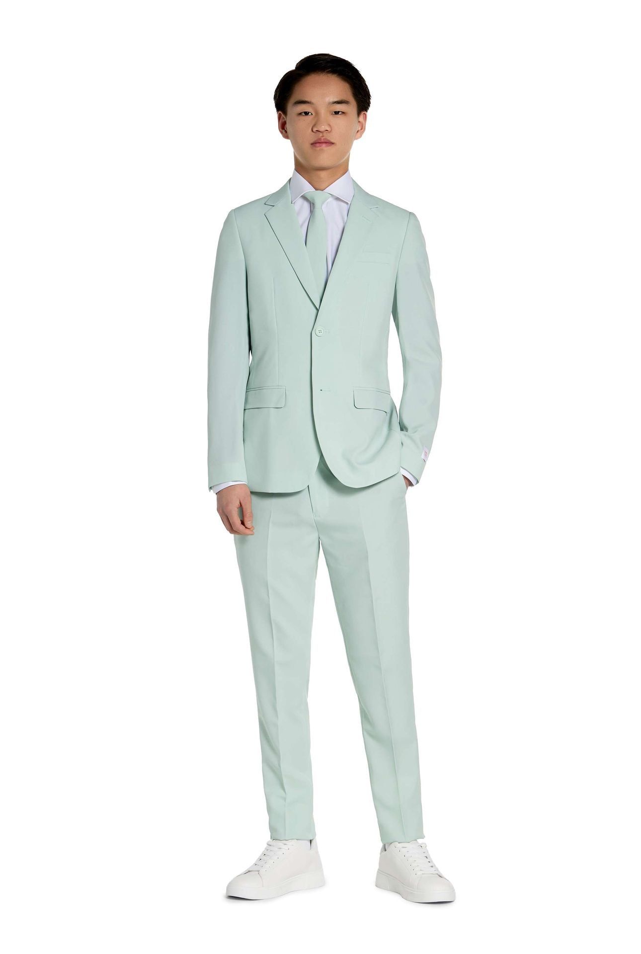 Opposuits Tieners Magic Mint Groen Kostuum