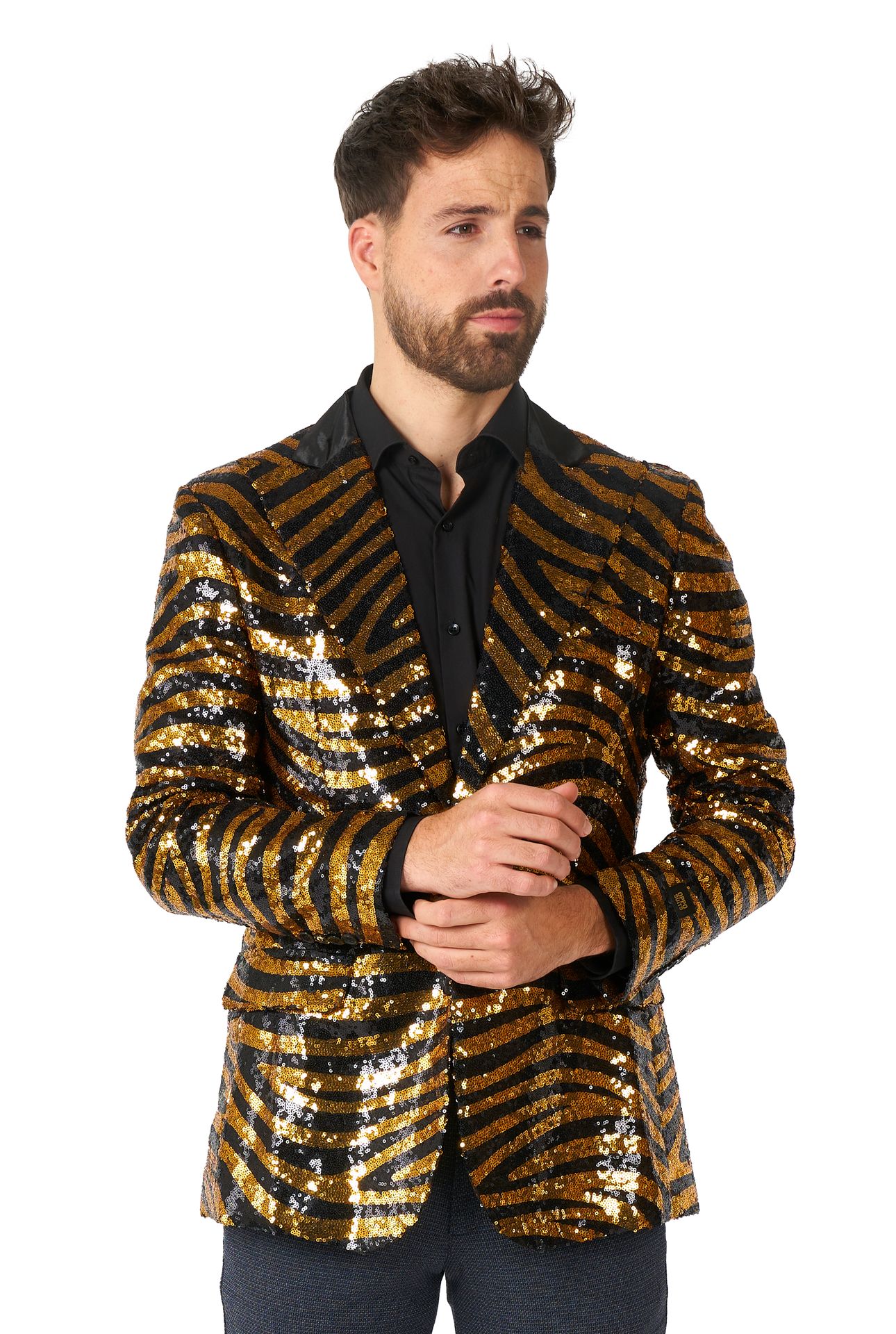Opposuits Tiger Royale Pailletten Blazer Heren
