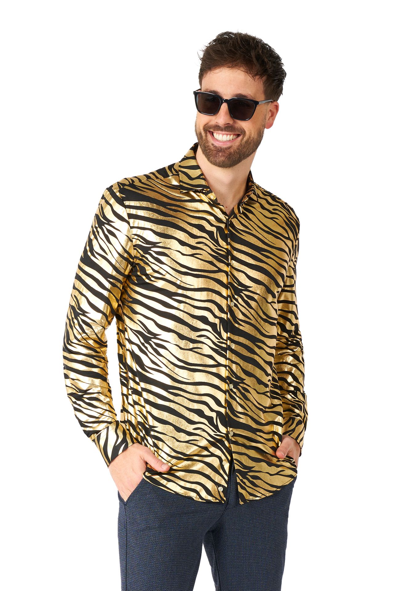 Opposuits Tiger Shiner Blouse Heren