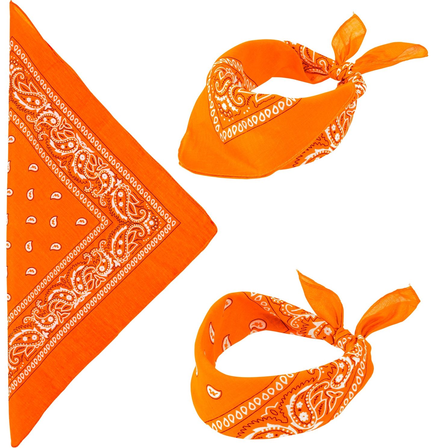 Oranje Biker Bandana