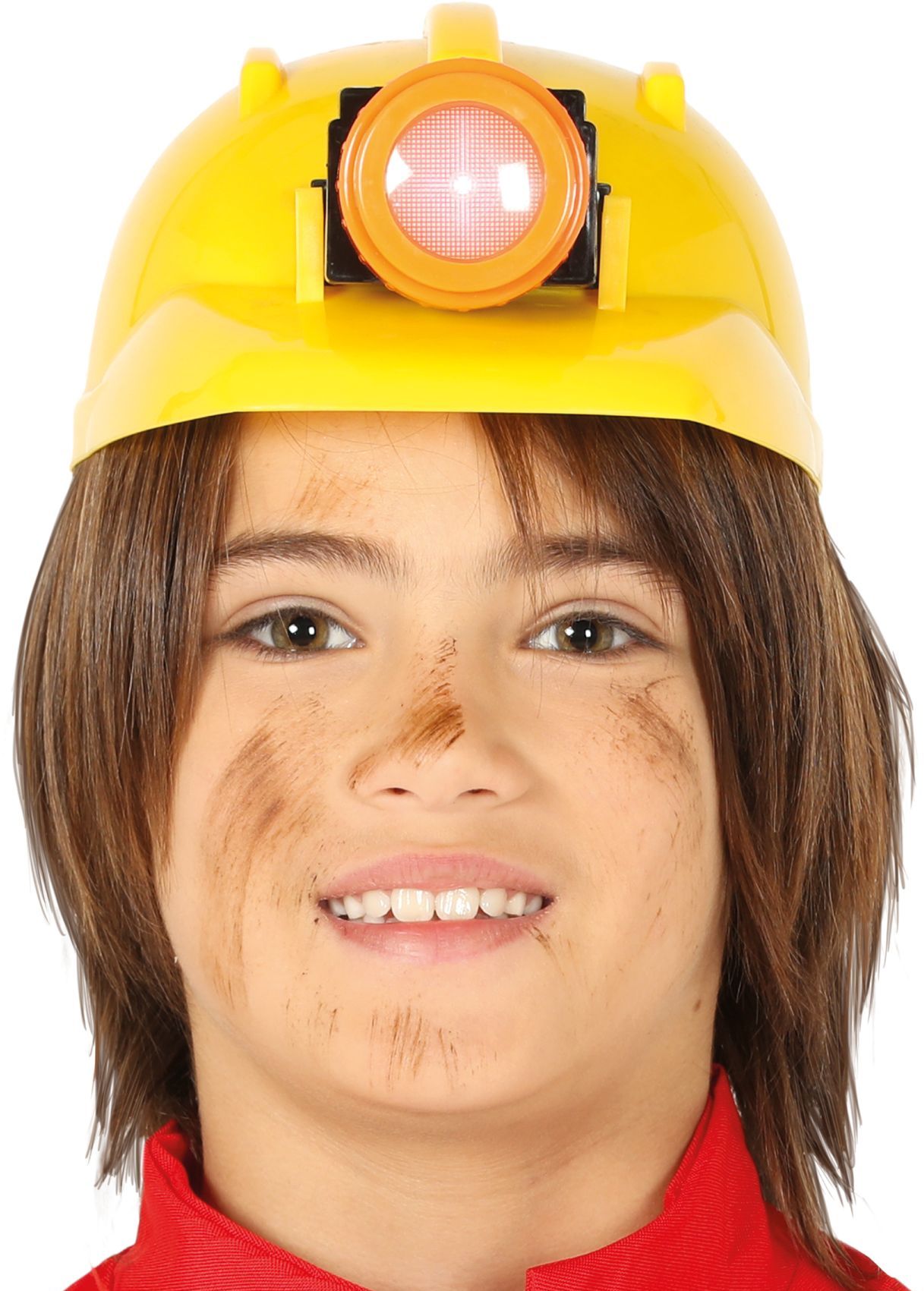 Oranje Bouwhelm met Licht Kind