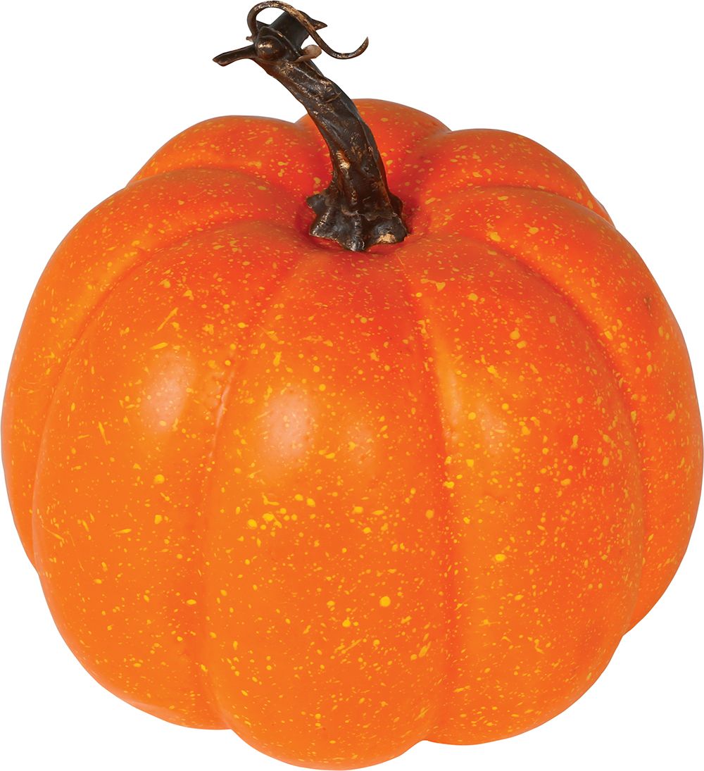 Oranje Halloween Pompoen Decoratie 18cm