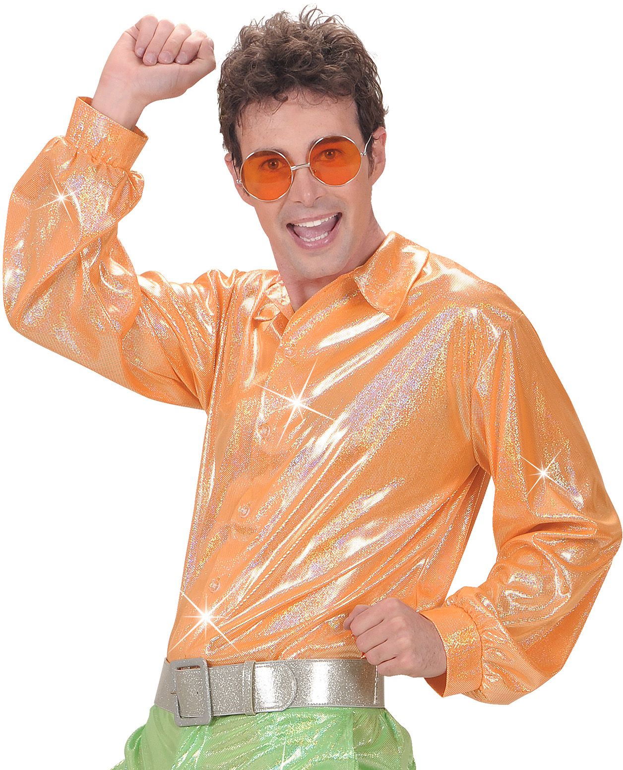 Oranje Holografisch Shirt