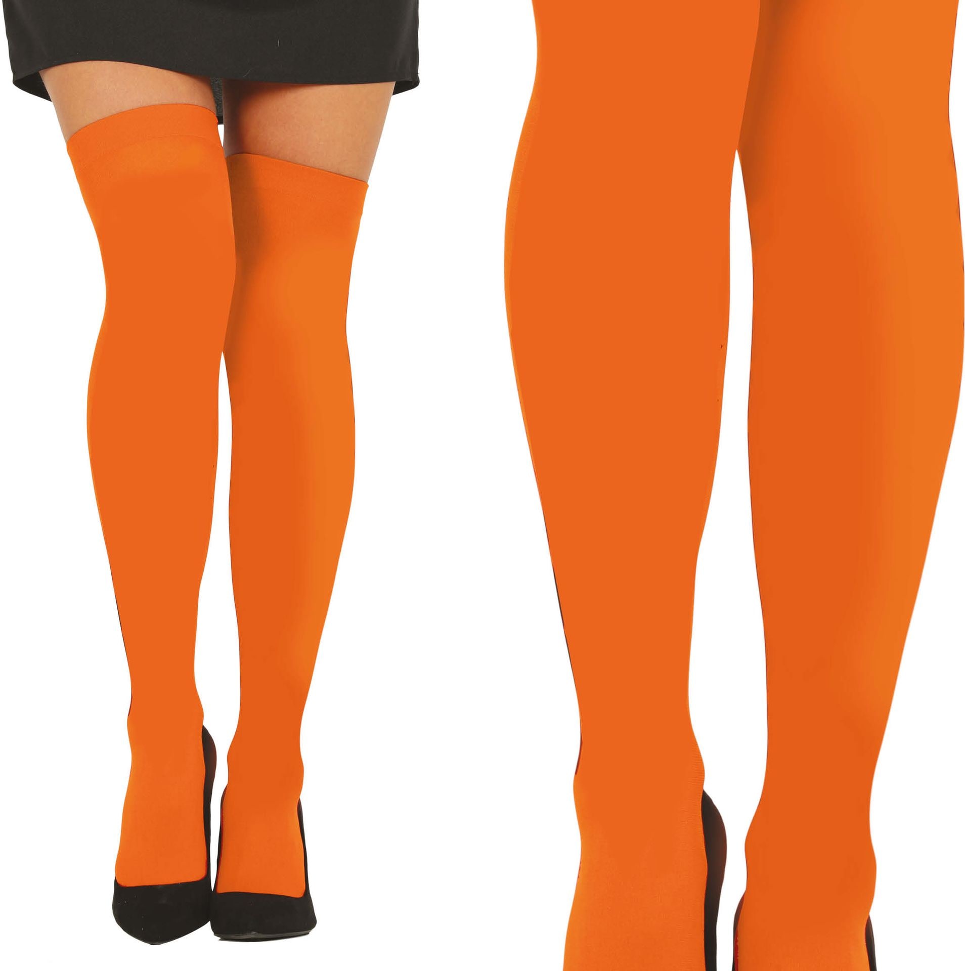 Oranje Kniekousen Dames