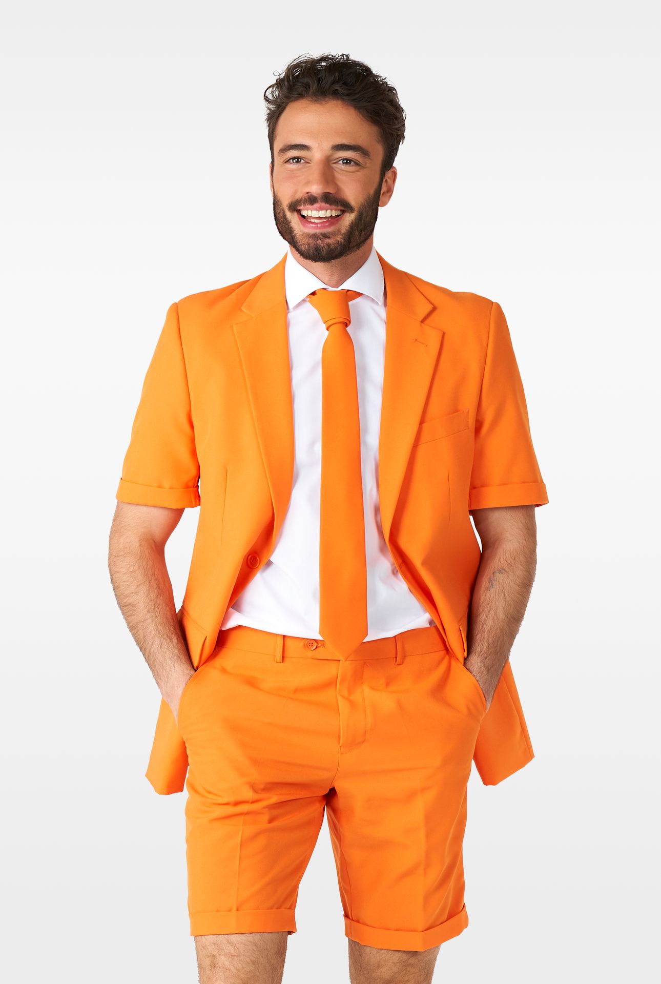 Oranje Opposuits zomer kostuum
