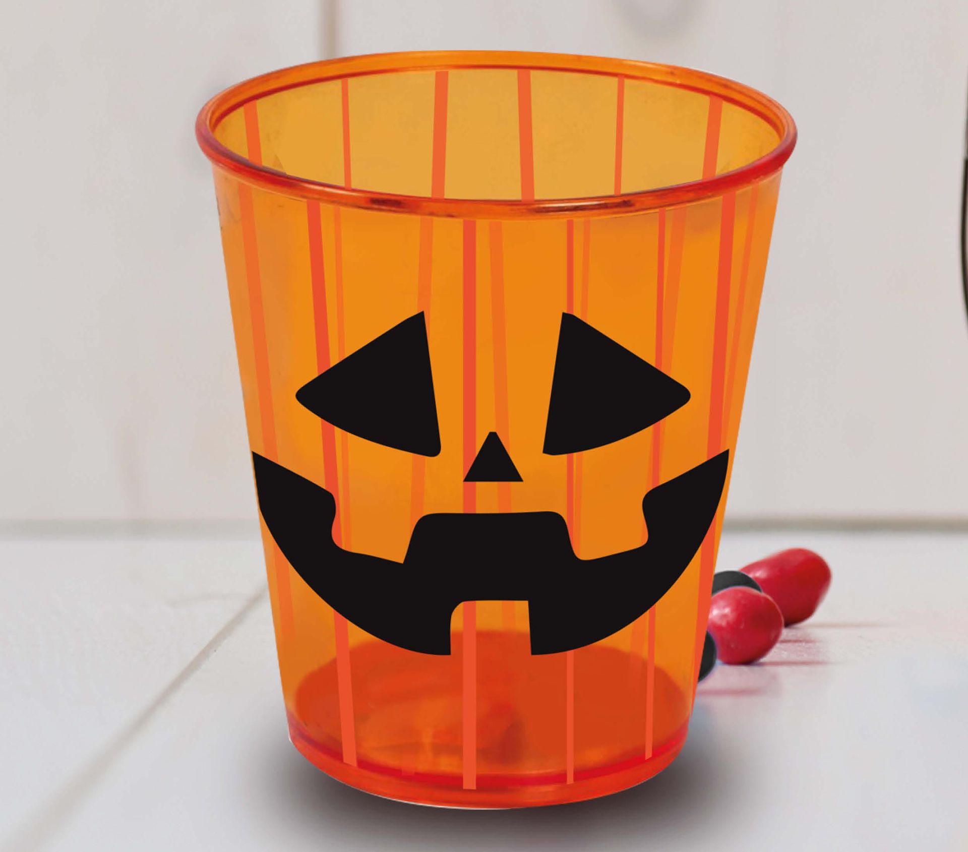 Oranje Pompoen Partybeker