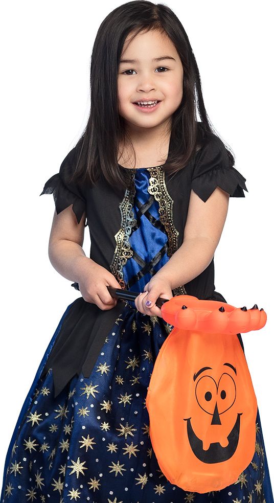 Oranje Pompoen Trick Or Treat Zakje Halloween
