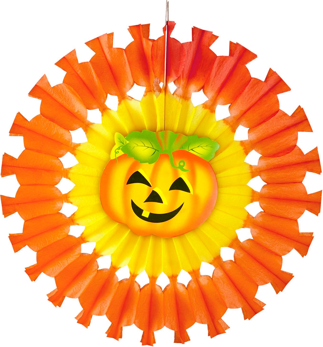 Oranje Pompoen Waaier