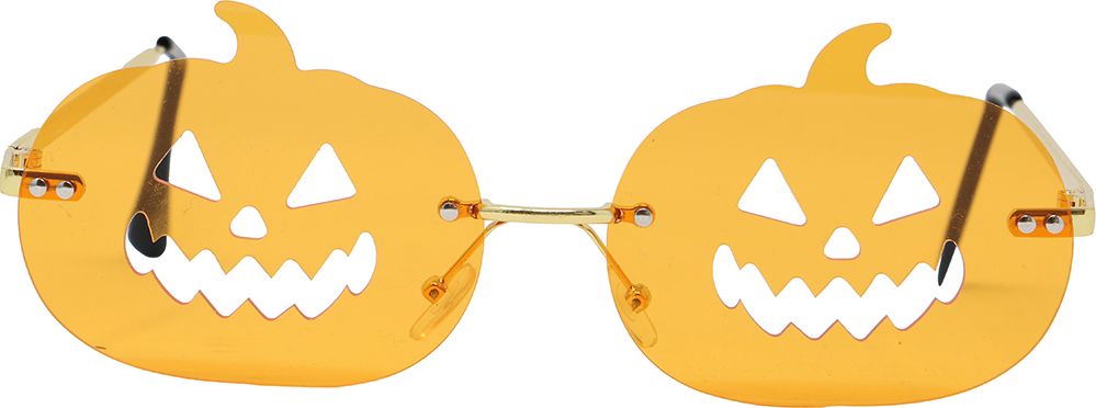 Oranje Pompoenen Bril Halloween