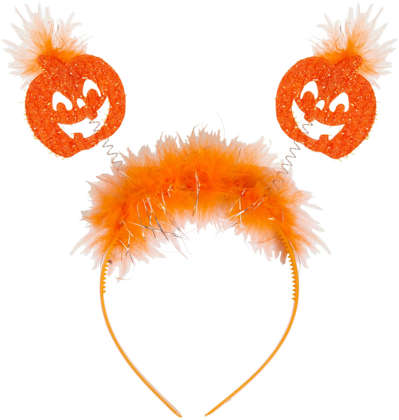 Oranje Pompoenen Hoofdband