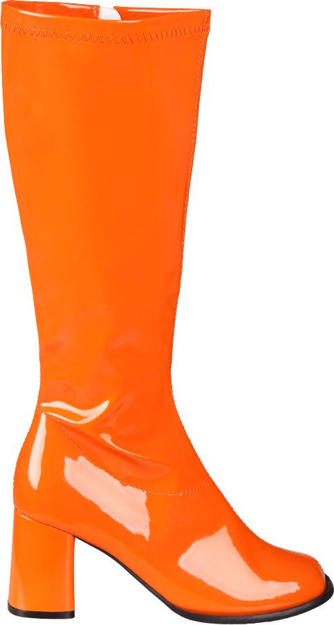 Oranje retro disco laarzen