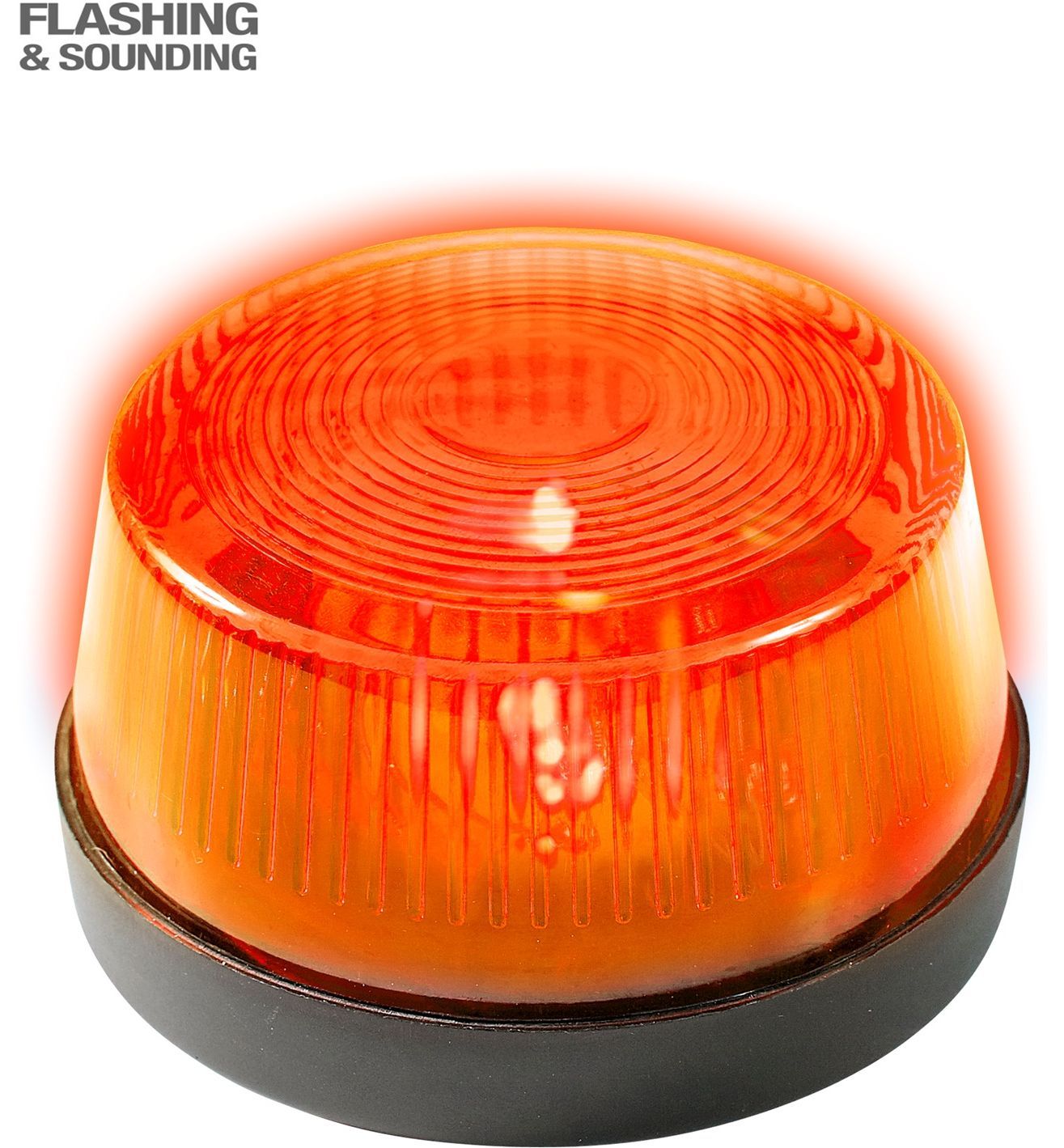 Oranje Sirene met Licht en Geluid