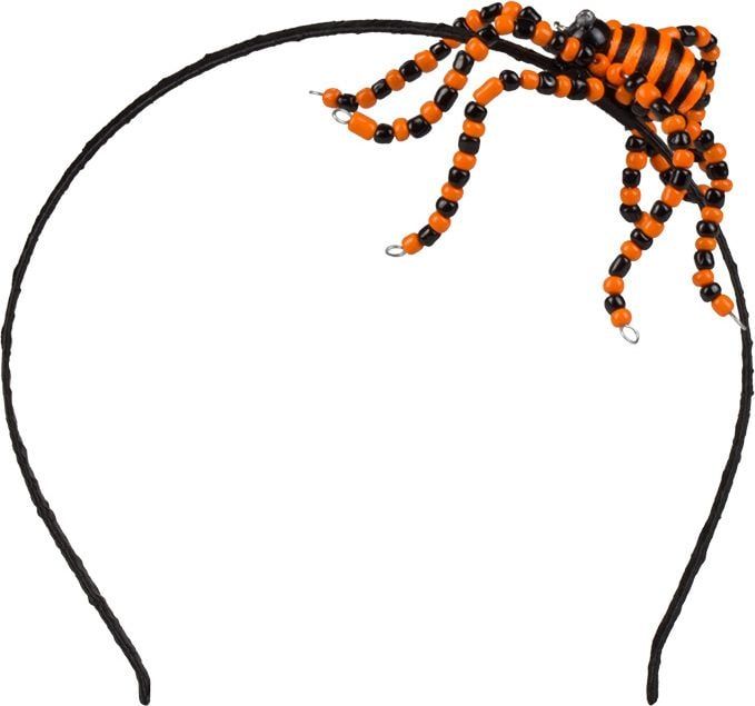 Oranje tarantula haarband