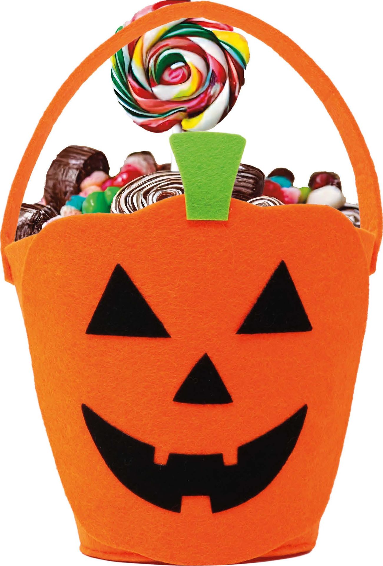 Oranje Trick Or Treat Pompoen Mandje Halloween