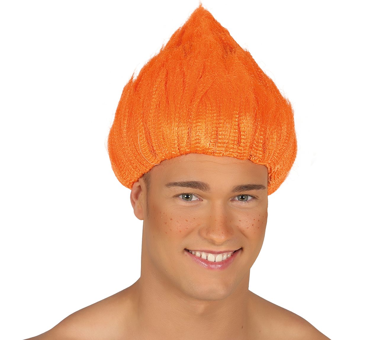 Oranje trollen pruik the Trolls