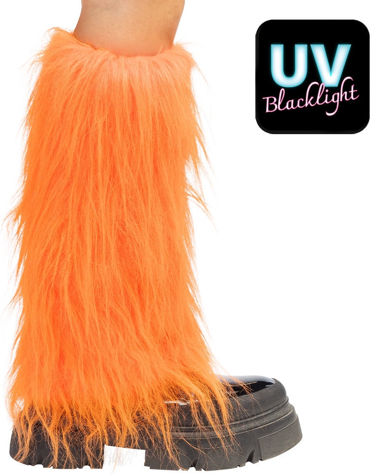 Oranje UV Beenwarmers Dames