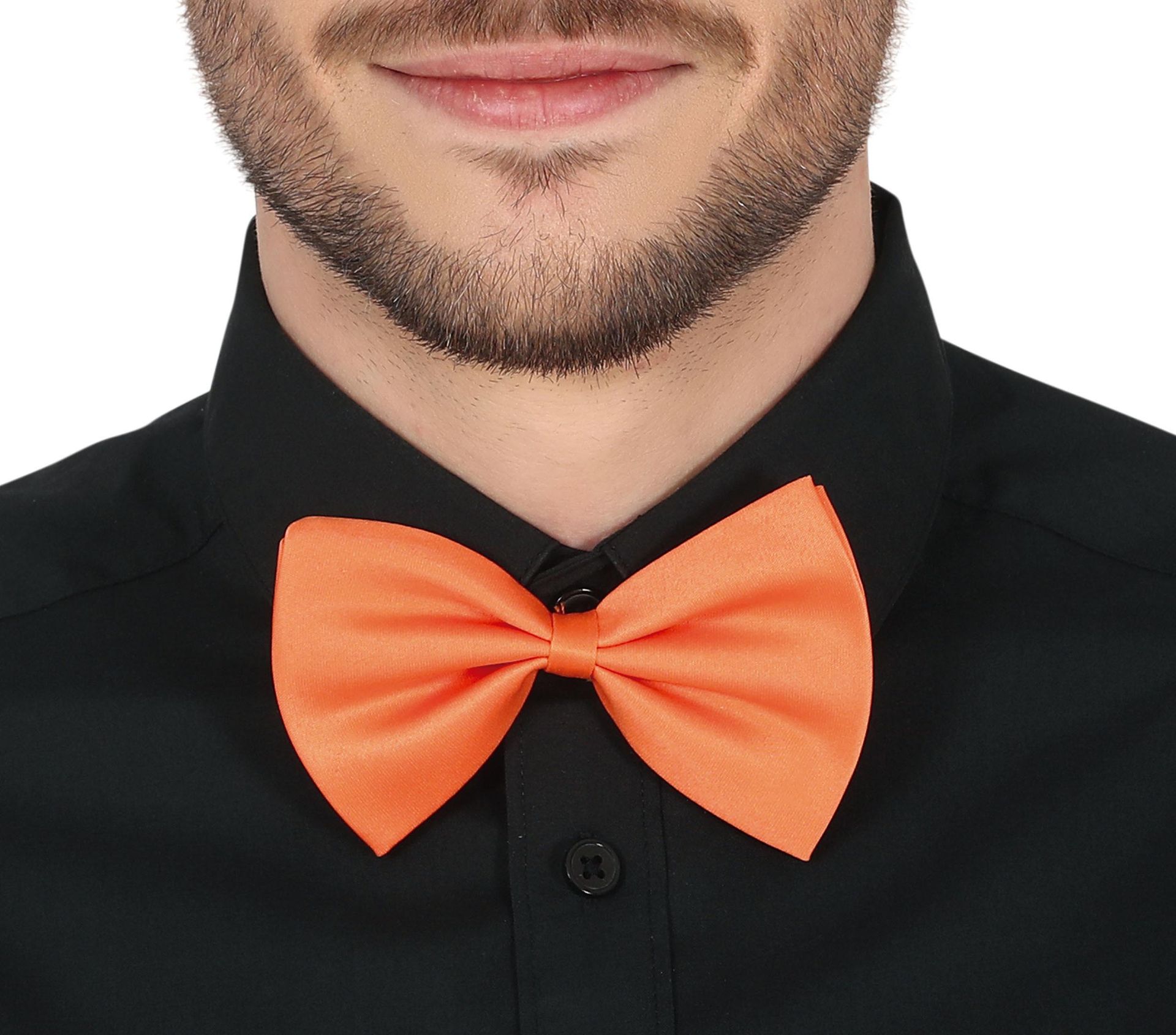 Oranje Vlinderdas 11cm