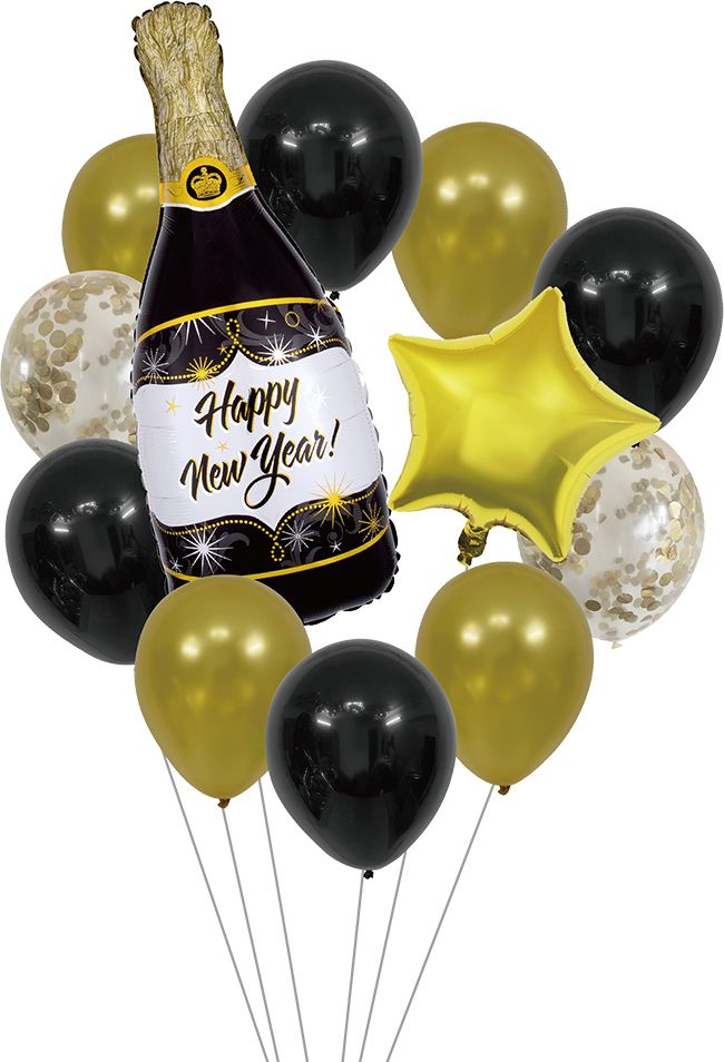 Oud en Nieuw Ballonnnenset 14-delig