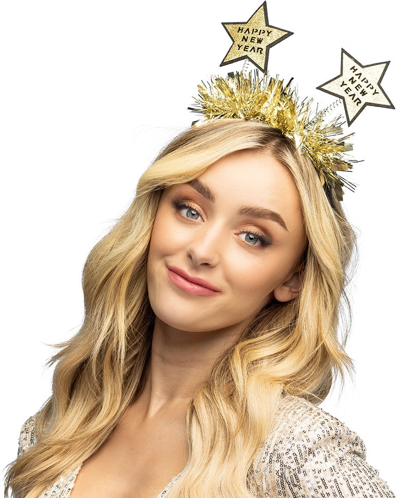 Oud en Nieuw Diadeem Goud Dames