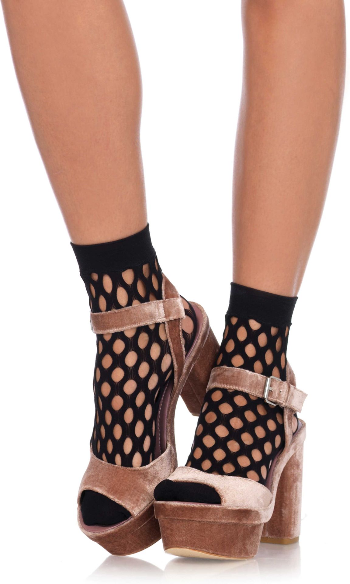 Ovale Visnet Enkelsokjes