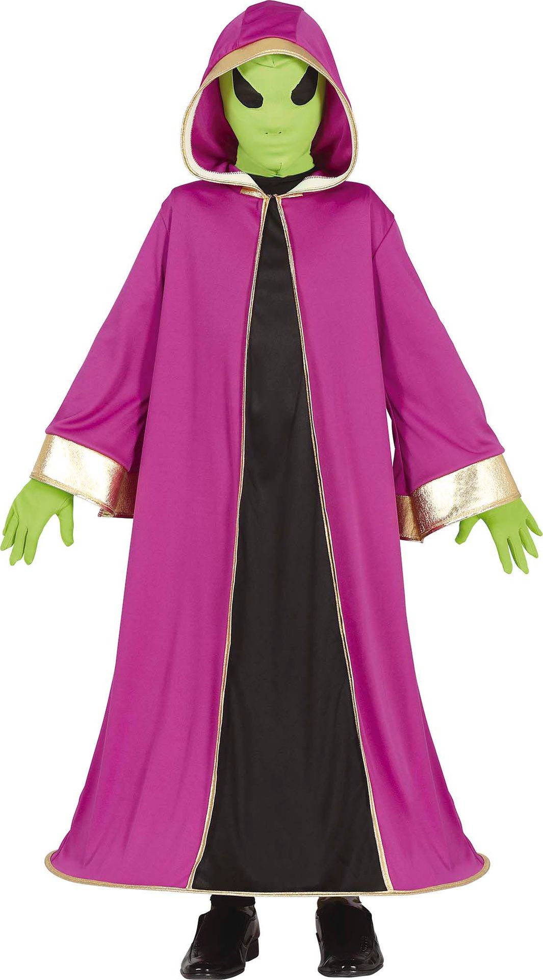 Paars Alien Kostuum Kind