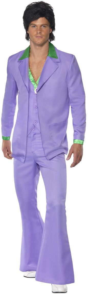Paars Jaren 70 Maatpak
