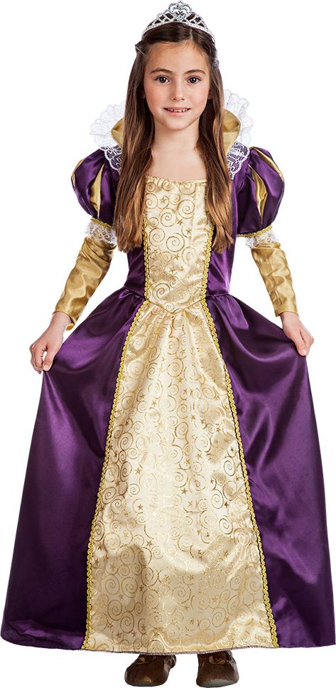 Paars Prinsessen Kostuum Meisjes Lang