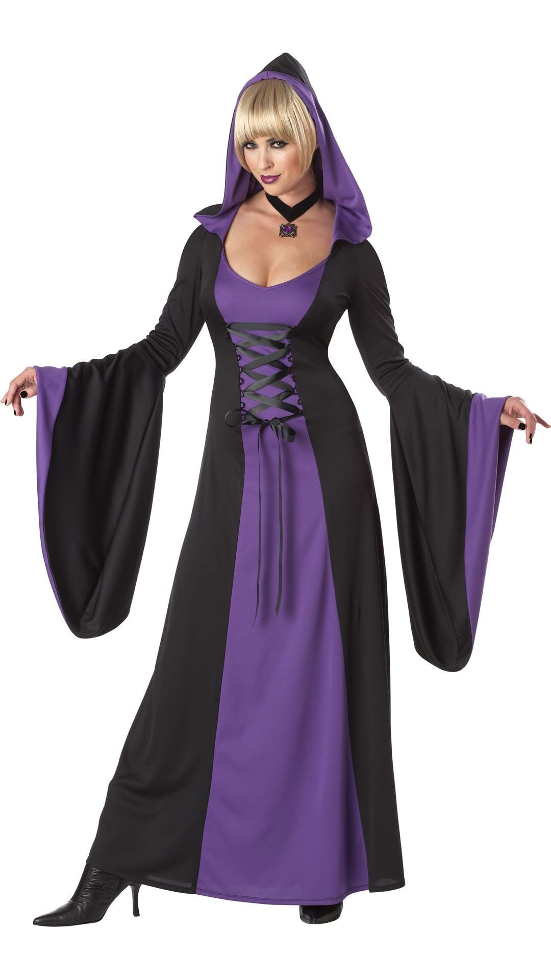 Paars Vampier Gewaad