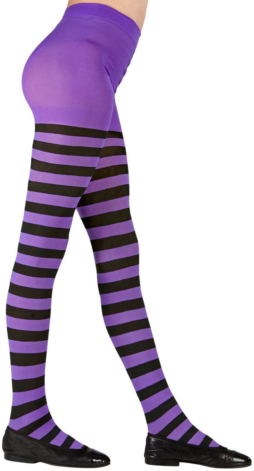 Paars Zwart Gestreepte Kinderpanty