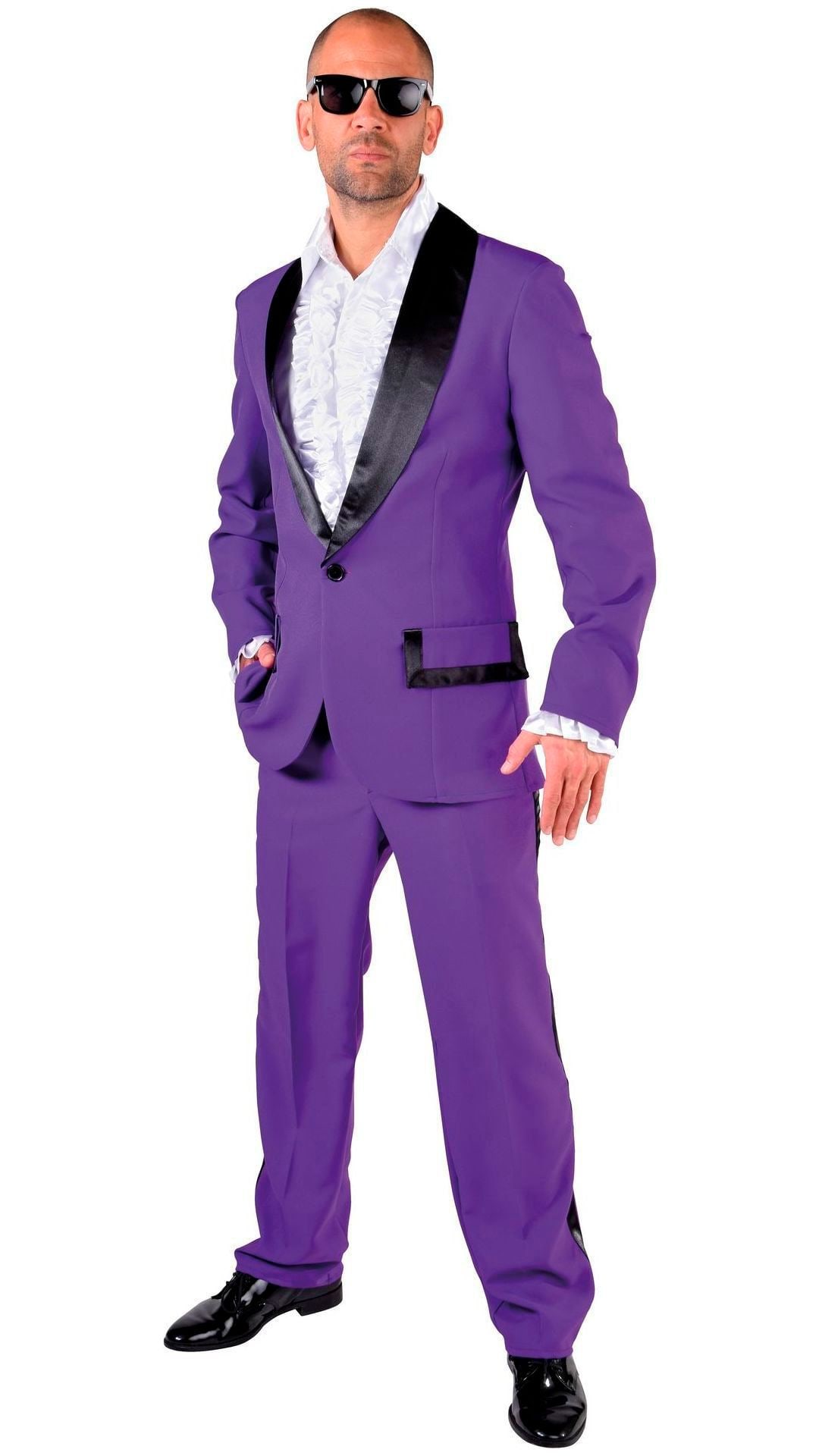 Paarse Carnavals Smoking Heren