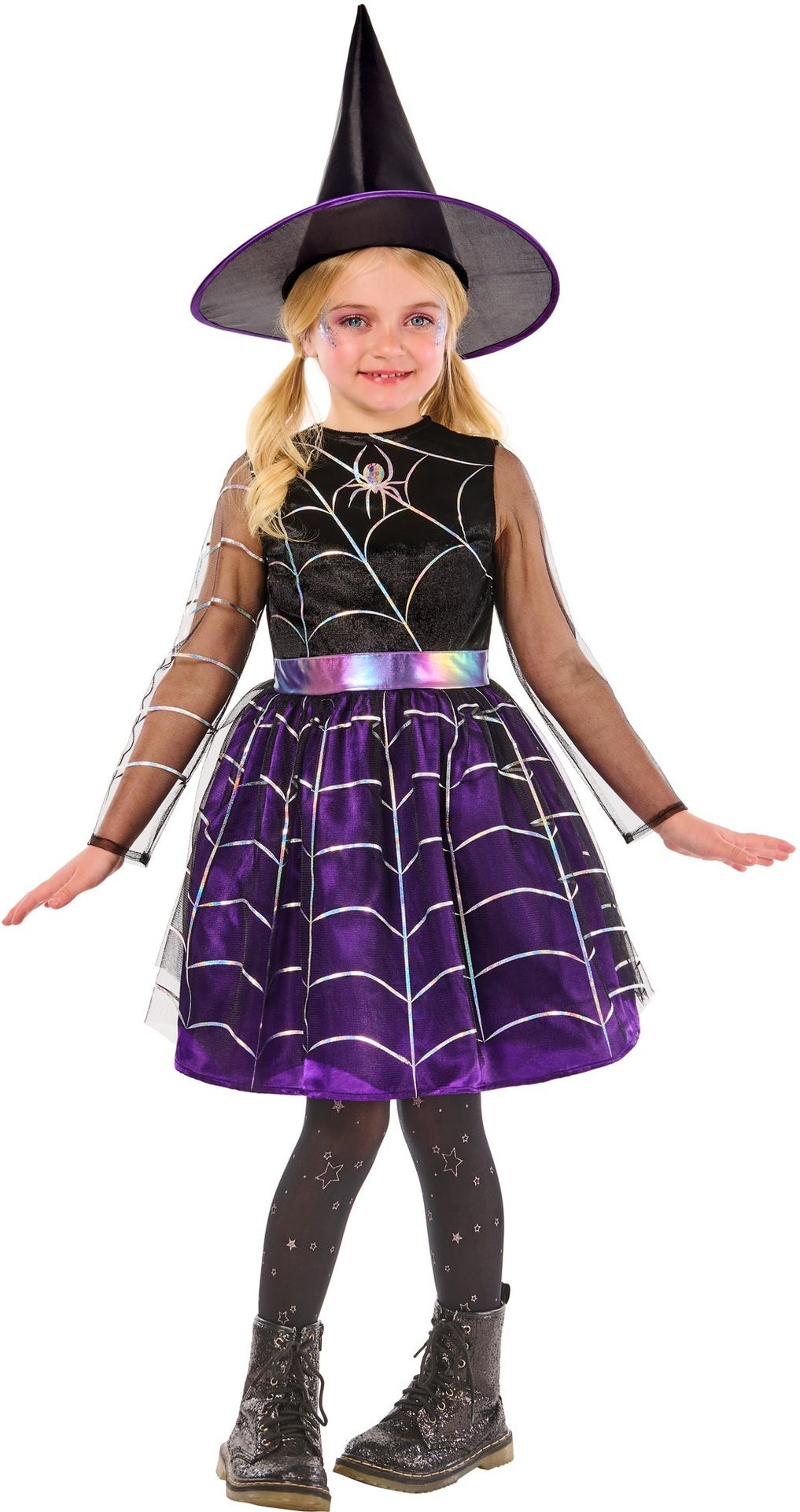 Paarse Heksenjurk Meisjes