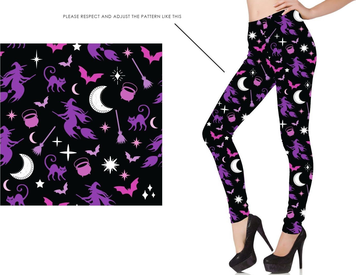 Paarse Heksenpanty Dames