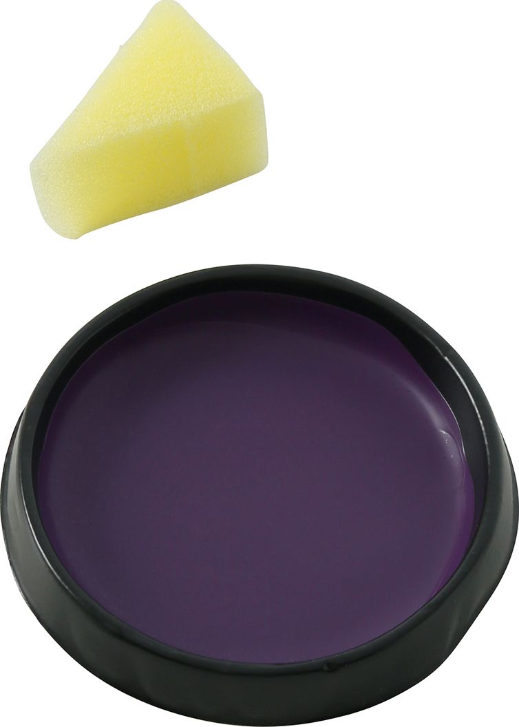 Paarse Schmink met Spons